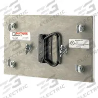 Duct Access Door: 12 in x 12 in, 11 ga, Steel, Thumbscrews, 2,300°F Max Temp Rating, 2 Mounting Stud (MPN GRD1010ULBI). Key specifications — Brand: DUCTMATE; Material: Steel; For Duct Shape: Rectangular.