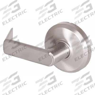 DORMAKABA Door Lockset: Dummy Lever Locksets, Nickel, ADA Compliant