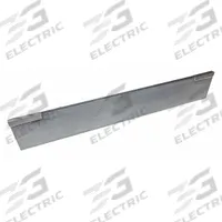 MICRO 100 Cut Off Blade: 2 Cutting Ends, V-Groove Tip, 11/16 in Overall Ht, 5 in Overall Lg, Zinc (MPN T-106-V)