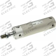 SMC Round Body Cylinder: 2 in Bore, 4 in Stroke, Repairable, Aluminum, Basic Mounting, NCG, Aluminum (MPN NCGBN50-0400). Key specifications — attr1122958: Rotating Rod; attr942235: Carbon Steel; attr942202: SMC; attr942209: Aluminum; attr942227: Basic; attr942243: NCG.