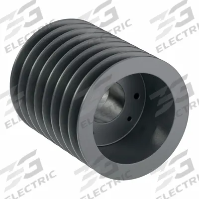 APPROVED VENDOR V-Belt Pulley: C70, 8 Groove, 7.4 in OD, Bushed Bore, SF - Bushed-Bore Cast-Iron V-Belt Pulleys