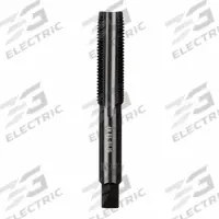 MILWAUKEE Straight Flute Tap: 9/16"-18 UNF, 2B, 4 Flute, Plug Chamfer, Black Oxide Carbon Steel (MPN 49-57-5168)