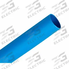 3M Heat Shrink Tubing: 0.38 in I.D. Before Shrinking, 0.19 in I.D. After Shrinking, 200 ft Lg, 3 PK (MPN FP301-3/8-200'-BLUE-SPOOL). Key specifications — Color: Blue; Brand: 3M.