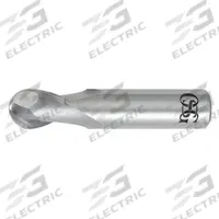 OSG Ball End Mill: Carbide, 2 Flute, 1/16" Mill Dia, 1/8" LOC, 1-1/2" OAL (MPN 412-0625-BN)