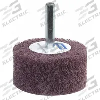 NORTON Surface Conditioning Flap Wheel: 3 in Dia x 2 in W, 1/4 in Straight-Shank, 120 Grit, 10 PK (MPN 66261058474). Key specifications — Series: Bear-Tex; Brand: NORTON.