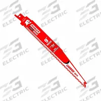 DIABLO Reciprocating Saw Blade: 5/7 Teeth per Inch, 9 in Blade Lg, 0.05 in Blade Thick, Wood, 10 PK (MPN DS0906CWS10). Key specifications — attr1109198: 5/7; attr1109200: Rigid for Straight Cuts; attr1109201: Straight; attr1109209: DIABLO.
