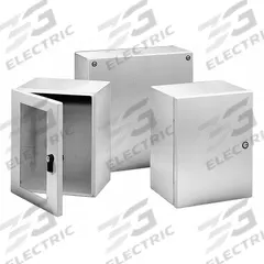 HOFFMAN Enclosure: 304 Stainless Steel, 9 in x 7 in x 6 in, NEMA 12/4/4X, Solid Cover, Hinged (MPN LHC252015SS). Key specifications — Brand: HOFFMAN; Closure Method: 1/4-Turn Latch; Enclosure Material: 304 Stainless Steel; Knockouts: Not Included.