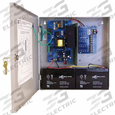 ALTRONIX Power Supply 4PTC 12VDC Or 24VDC @ 6A: Power Supply - Power Supply Boards with Enclosures
