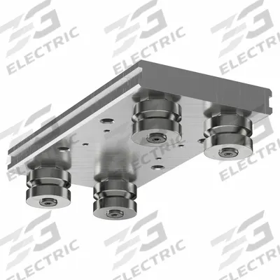 HEPCOMOTION Carriage: For 12 mm Rail Wd, Roller, GV3 Std Carriage - HepcoMotion GV3 Roller Carriages