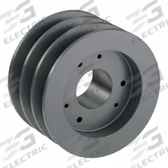 APPROVED VENDOR V-Belt Pulley: C54, 3 Groove, 5.8 in OD, Bushed Bore, SD, For C/CX Belt Section (MPN 3C54SD). Key specifications — Pulley Industry Number: C54; Pitch Diameter: 5.4 in (C); For Belt Section (broad, with similar types): C or CX.