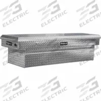 BUYERS PRODUCTS Crossover Truck Box: Crossover Truck Box, Single Lid Lid, 71 in Overall Wd, Aluminum (MPN 1709445). Key specifications — Color: Silver; Brand: BUYERS PRODUCTS.