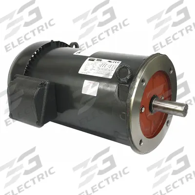 Dayton General Purpose Motor: C-Face Mount, Totally Enclosed Fan Cooled, 3 hp - C-Face 3-Phase General Purpose AC Motors