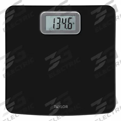 TAYLOR Bathroom Scale: Digital, kg/lb - Bathroom Scales