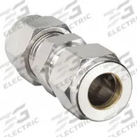 PARKER Compression Fitting Union: 1/2 in OD x 1/2 in OD Fitting Size, Compression x Compression (MPN 8SC8-316). Key specifications — Compatible Fitting Brands: Parker A-LOK; Brand: PARKER.