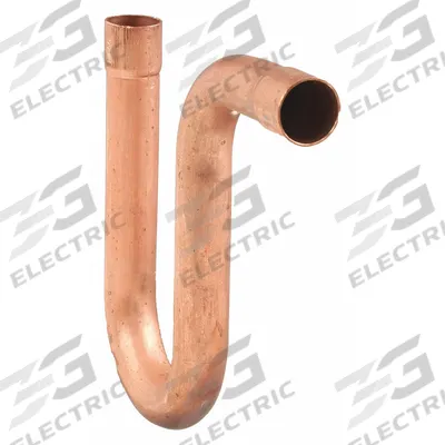 NIBCO Sweat Fitting P-Trap: 1 1/4 in CTS x 1 1/4 in CTS, Cup x FTG, Wrot Copper (MPN 698-11/4) - Wrot Copper Tube Fittings