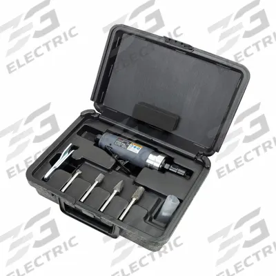 INGERSOLL RAND Die Grinder: Straight Tool, 0.33 hp Horsepower, 25,000 RPM Max. Speed - Air-Powered Straight Die Grinder Kits