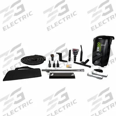 ATRIX Shop Vacuum Cleaner: 2 gal Tank Size, Plastic, 1 1/8 in Vacuum Hose Dia - Wall-Mount Vacuums