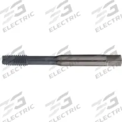 CLEVELAND Spiral Point Tap: 1/4"-20 UNC, 2B, 3 Flute, Plug Chamfer, Hardlube Coated Cobalt (MPN C96014)