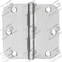 MCKINNEY Butt Hinge: Steel, Full Surface, 1 1/4 in Leaf Wd (MPN 3½x3½ 1458 26D). Key specifications — Bearing Type: Sleeve; Material: Steel.