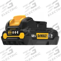 DEWALT Battery: 12V MAX*, 3 Ah, Battery Included, 12V DC (MPN DCB124G). Key specifications — attr1278107: Oil-Resistant.
