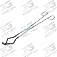 Crucible Tongs: 18 in Overall Lg, Stainless Steel, T302/304, PTFE, 1/4 in Wire Size, 13/16 in Tip Lg (MPN 5ZPT8). Key specifications — Brand: APPROVED VENDOR; Coating: PTFE; For Use With: Crucibles; Material Grade: T302/304; Product Type: Crucible Tongs; Tip Style: Crucible.