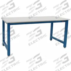 BENCHPRO Workbench: Fixed Ht, Laminate, 72 in x 30 in, 6,600 lb Overall Load Capacity, Blue (MPN KF3072). Key specifications — Brand: BENCHPRO.