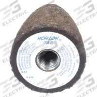 NORTON Grinding Cone: Type 16, 1 1/2" x 3" x 5/8"-11, Zirconia Alumina, 20 Grit, NorZon Plus 4NZ ZA (MPN 61463644231). Key specifications — Brand: NORTON; Abrasive Hardness: R.