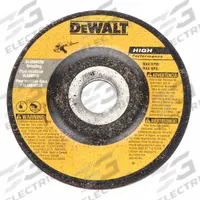 DEWALT Depressed Center Grinding Wheel: Type 27, 4 1/2" x 1/4" x 7/8", Aluminum Oxide, 30 Grit, A30N (MPN DW8404). Key specifications — Series: A30N; Brand: DEWALT.