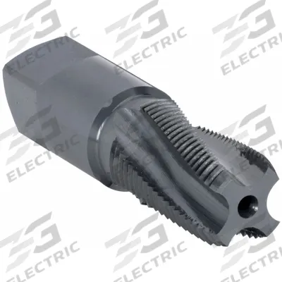OSG Pipe and Conduit Thread Tap: 1/2"-14 NPT/ANPT, 4 Flute - Short-Projection Spiral-Flute Pipe Taps