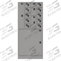 SENTINEL Law Enforcement Evidence Locker: Pass-Through Backing, Keyless Lift Latch, 14 Compartments (MPN 14AB-PT). Key specifications — Brand: SENTINEL; Product Ships: Assembled; Color: Gray.