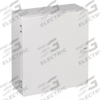 RITTAL Enclosure: Steel, 15 in x 13 in x 6 in, NEMA 4, Solid Cover, Hinged (MPN JB161406HC). Key specifications — Closure Method: 1/4-Turn Latch; Brand: RITTAL; Knockouts: Not Included.