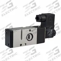 NAMUR Soleniod Valve: NMR3, Single Solenoid, 24V DC, 3 Ports, 1/4 in NPT Inlet, 1/4 in NPT Outlet (MPN NMR3-D2). Key specifications — attr1379000: DIN Solenoid Connector; attr1379044: NAMUR; attr1378989: Single Solenoid.
