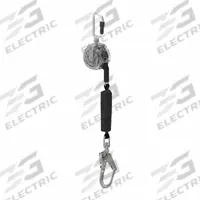 MSA Self-Retracting Lifeline: Aluminum Snap Hook Anchor, Harness Aluminum Carabiner/Steel Carabiner (MPN VTOHG-031-DM-A). Key specifications — Brand: MSA; ANSI SRL Class (2021): Class 1; RFID Equipped: Yes; Lifeline Material: Steel; Series: V-TEC PFL; Sealed: No; Anchorage End Connection Type: Snap Hook; Anchoring Location: Overhead Only.