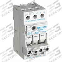 MERSEN Fuse Block: Finger-Safe, 3 Pole, 600 V AC, DIN Rail Mounting, Screw Termination (MPN USFM10M). Key specifications — Brand: MERSEN.