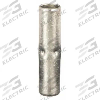 THOMAS & BETTS Open Barrel Splice: 300 kcmil Wire Size, White Code, 3.5 in - Crimped Butt Splice Compression Connectors
