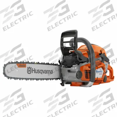 HUSQVARNA Gas-Powered Chainsaw: 18 in Bar Lg, Rear Handle, Auto Chain Oiler - Gas-Powered Chainsaws