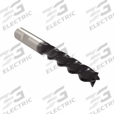 WIDIA HANITA Corner Radius End Mill: Carbide, AlTiN Coated, 4 Flute, 3/4" Mill Dia, 3" LOC - Fast-Cutting Carbide Corner-Radius End Mills for Steel & Cast Iron