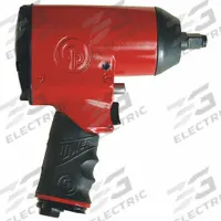 CHICAGO PNEUMATIC Air Impact Wrench: Compact, 1/2 in Drive, Pistol-Grip, Square, Std, Friction Ring (MPN CP749). Key specifications — attr1321013: NPT; attr1321019: Compact; attr1321030: CHICAGO PNEUMATIC; attr1321012: Standard; attr1321025: Square.