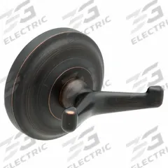 TAYMOR Robe Hook: 2 3/4 in x 2 7/8 in x 2 3/8 in, Zinc, Bronze, Mounting Plates/Nylon Anchors/Screws (MPN 04-BRN6202). Key specifications — Brand: TAYMOR; Material: Zinc.