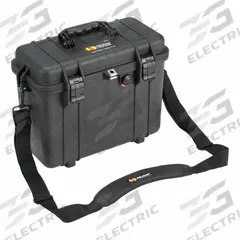 PELICAN Protective Case: 5 3/4 in x 13 1/2 in Inside, Dividers, Black, No Wheels, Plastic/Rubber (MPN 1437). Key specifications — Material: Plastic; Closure Type: Latch; Foam Design: Dividers; Brand: PELICAN.