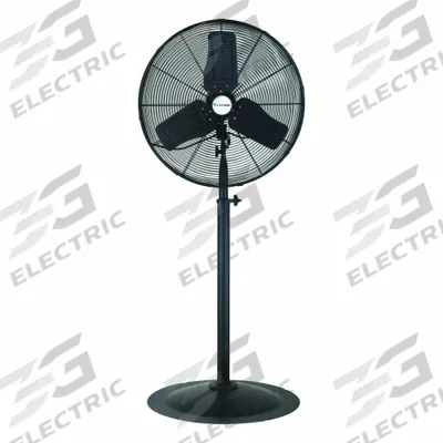 CANARM Circulating Fan: 24 in Blade Dia, 3 Speeds, 1/4 hp Motor HP, Oscillating - Standard Industrial Pedestal Fans
