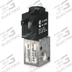 ARO Solenoid Air Control Valve: CAT, Three-Way / Two-Position, 120V AC, 1/8 in Female NPT (MPN CAT33S-120-A). Key specifications — attr1092969: Non-Locking; attr1086920: CAT33S-120-A; attr1092977: Spring Return.