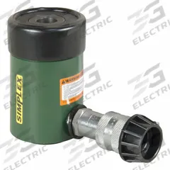 SIMPLEX Hollow Cylinder: 12 ton Nominal Capacity, 1 5/8 in Nominal Stroke Lg, 0.77 in, Single Acting (MPN RC121A). Key specifications — attr1099385: 0.77 in.