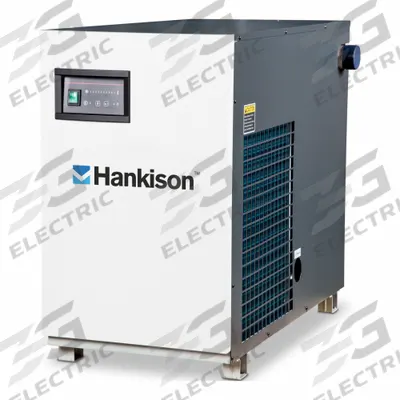HANKISON Refrigerated Air Dryer: ISO Class 5, 300 cfm, 460V AC, 2 in NPT, 38°F Dew Point - Non-Cycling Refrigerated Compressed Air Dryers