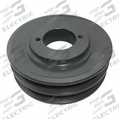 APPROVED VENDOR V-Belt Sheave: 2AK44H, 2 Groove, 4.25 in OD, Bushed Bore, H/QT, Cast Iron. Key specifications — Pulley Industry Number: 2AK44H.