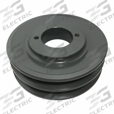APPROVED VENDOR V-Belt Sheave: 2AK44H, 2 Groove, 4.25 in OD, Bushed Bore - Bushed-Bore Cast-Iron V-Belt Pulleys