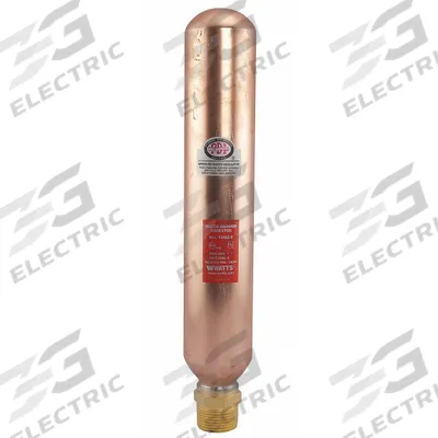 Watts Water Hammer Arrestor: 1 in Pipe Size, NPT, 12 11/16 in Overall Ht - Water Hammer Arrestors