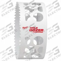 MILWAUKEE Hole Saw: 3 7/8 in Saw Dia., 3.5 Teeth per Inch, 1 5/8 in Max. Cutting Dp, Bi-Metal (MPN 49-56-9644). Key specifications — attr1098070: 3.5; attr1098087: MILWAUKEE; attr1098073: 5/8"-18.
