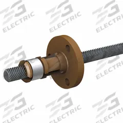 PBC LINEAR Precision Lead Screw: Lead Screw and Nut Assembly, Anti-Backlash, PTFE, Stainless Steel (MPN LSR1001T-0508-RCF-NNN-NNN-N). Key specifications — Brand: PBC LINEAR.