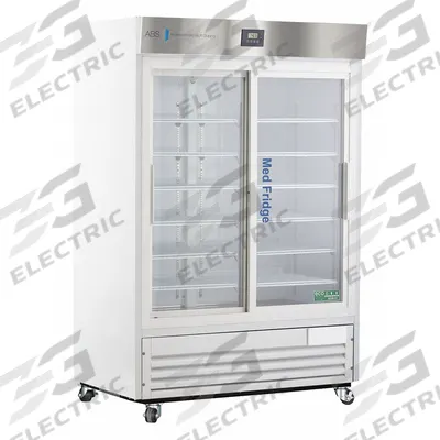 AMERICAN BIOTECH SUPPLY Lab Refrigerator: 47 cu ft, Upright, 2°C to 7°C, 33 1/4 in Overall Dp - Pharmacy & Vaccine Refrigerators